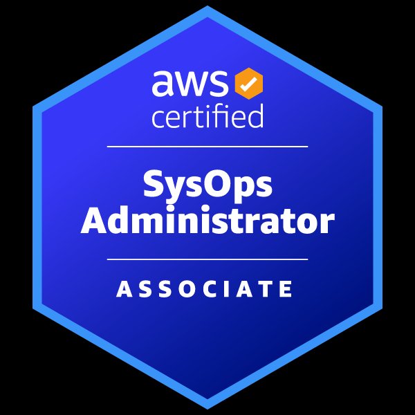 AWS SysOps Administrator Associate Badge
