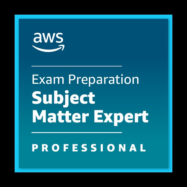 AWS Exam Preparation SME Badge